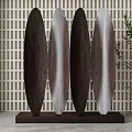 Screen partition 3d model