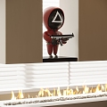 Tide play ornaments fireplace 3d model