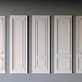 Decorative White Wall Panels With Various Designs For Interior Home Decor