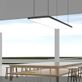 Modern Supermarket Department Store Interior With Product Displays Green Plants And Open Layout