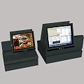 Commercial Equipment Modern POS Terminals with Interactive Touch Screen Display for Retail