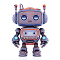 Cute Robotic Game Movie Characters With Various Designs And Adorable Appearance