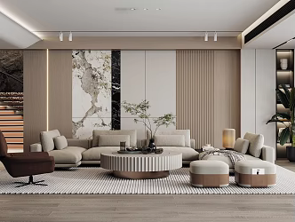 Living room 3d model