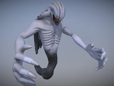 The image does not contain a woman as the main subject so it's not possible to generate the required title based on the provided visual information. 3d model