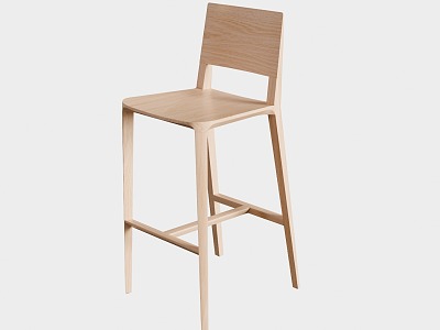 Banqueta Evo Bar Chair 3d model