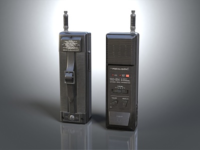 Modern Walkie-talkie Military Walkie-talkie 3d model