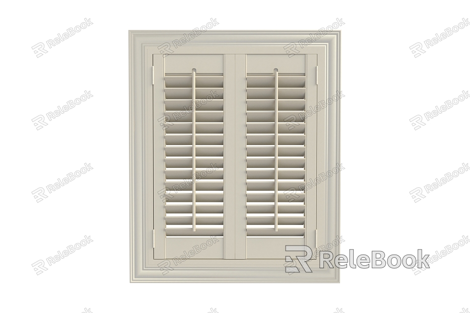 Modern casement window model