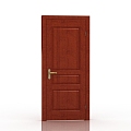 New Chinese Wooden Door 3d model