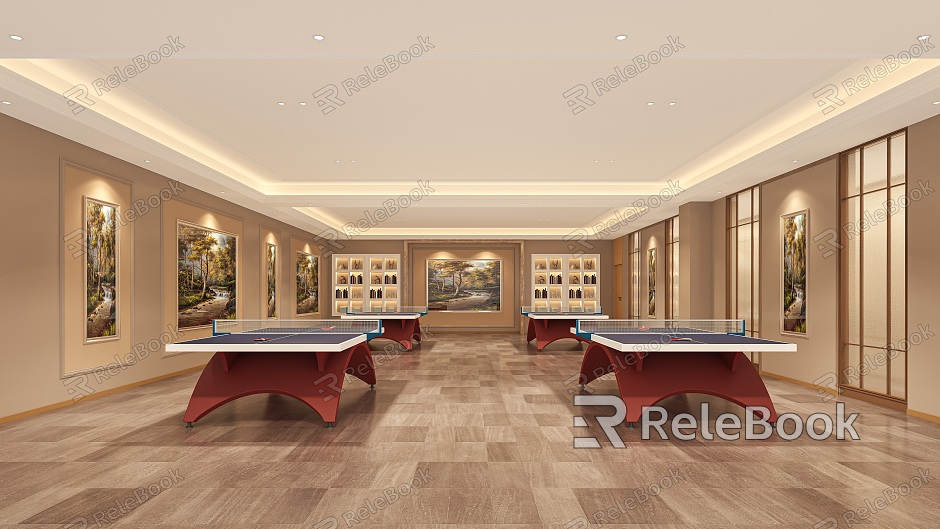 Table Tennis Room model