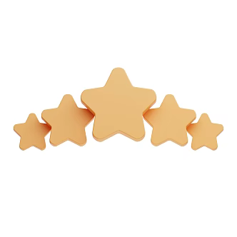 Modern Star Little Star Decoration 3d model