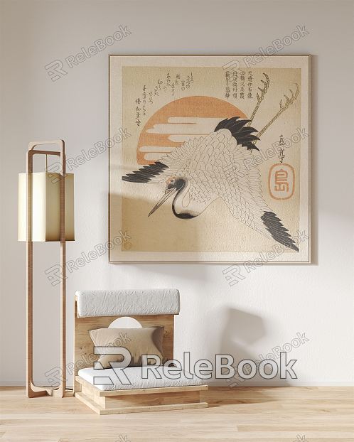 Japanese Animal Painting Hanging Painting Decorative Painting model