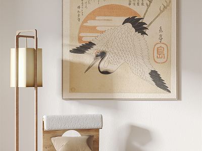 Japanese Animal Painting Hanging Painting Decorative Painting model