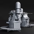 Close Artillery MK38 3d model