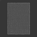 Soft Beige Square Carpet Fluffy Texture for Living Room Bedroom Home Decor