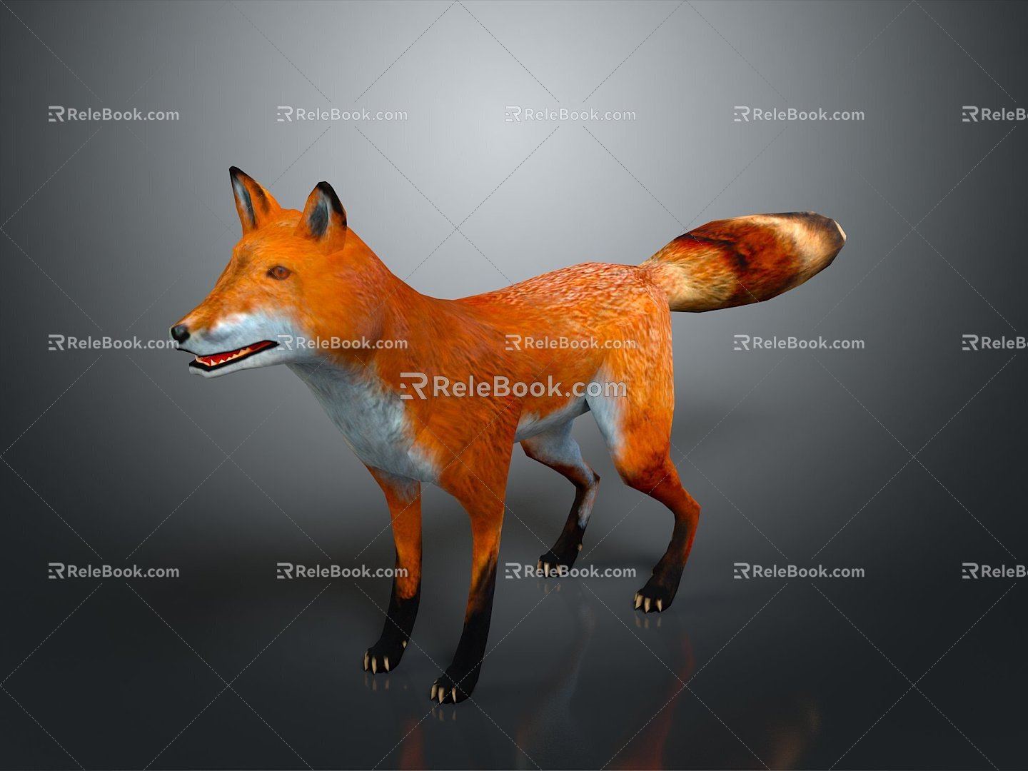 Fox Cartoon Fox Small Fox Cartoon Characters Cartoon Animals Cartoon Small Animals Game Characters 3d model