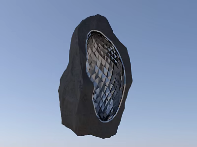 Modern Stone 3d model Modern Stone 3d model