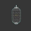 Traditional Yellow Paper Lantern Hanging Design For Home Decoration And Festive Celebrations