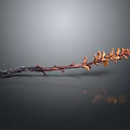 Handcrafted Wooden And Stone Decorative Branch For Home Interior Design