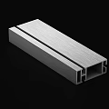 High Quality Hardware Tools Metal Profiles Various Shapes With Structural Holes For Assembly 3d model