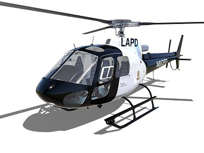 Police Helicopter model