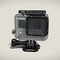 Action Camera With Waterproof Case HD Lens LCD Screen And Mounting Bracket