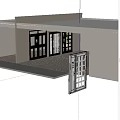 Double Doors For Interior With Glass Panels And Different Color Finishes Design