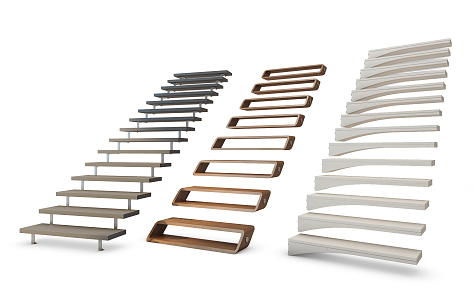 Modern Stairs 3d model