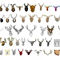 Animal Head Wall Decor With Various Stylish Designs And Different Home Decor Styles