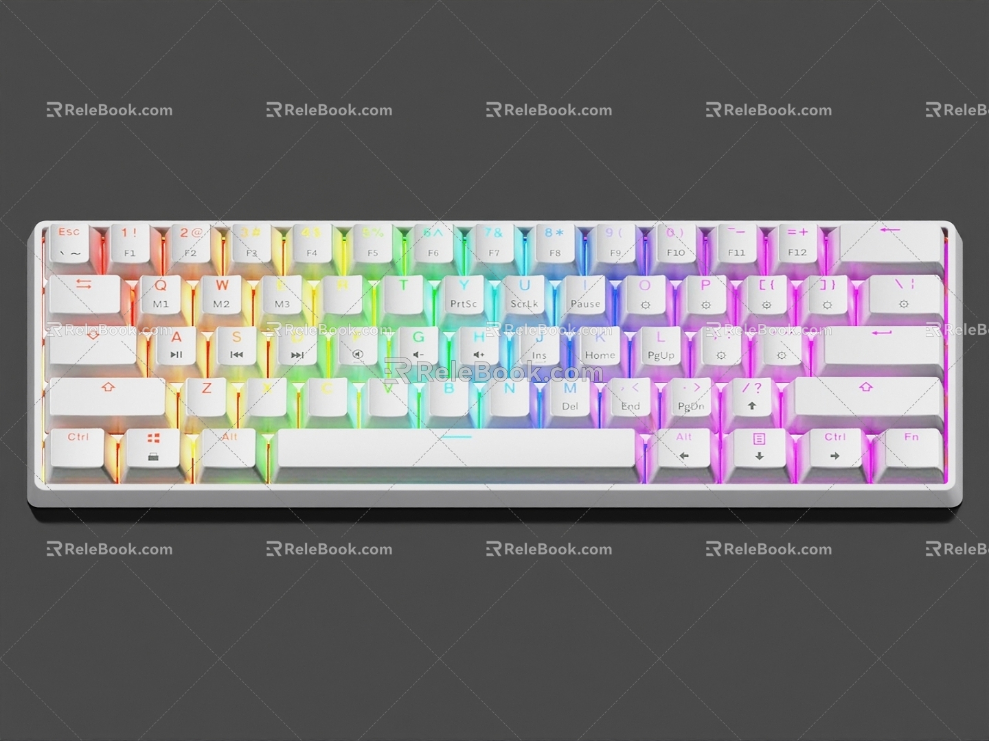 Keyboard Mechanical Keyboard Wireless Keyboard 3d model