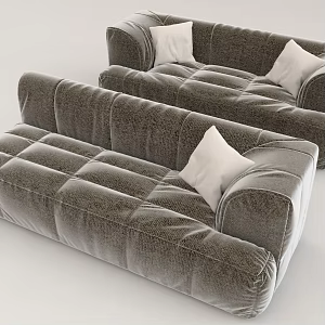 Sofa Leisure Chair Recliner Single Person Sofa Multi-Person Sofa Fabric Sofa 3d model