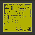 3D Cube Maze Structure With Colorful Paths And Mini Figures Inside