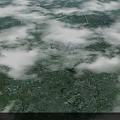 Aerial Planning View of Large Scale Green Landscape Roads Water Bodies and Facilities