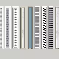 Bathroom Accessories Various Decorative Shower Drain Strips Featuring Modern Patterns And Metal Finishes