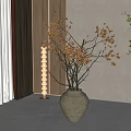 Quiet branches and tree branches 3d model
