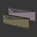 XPG Sleek RAM Modules With Colorful RGB Lighting And Metal Heat Spreaders