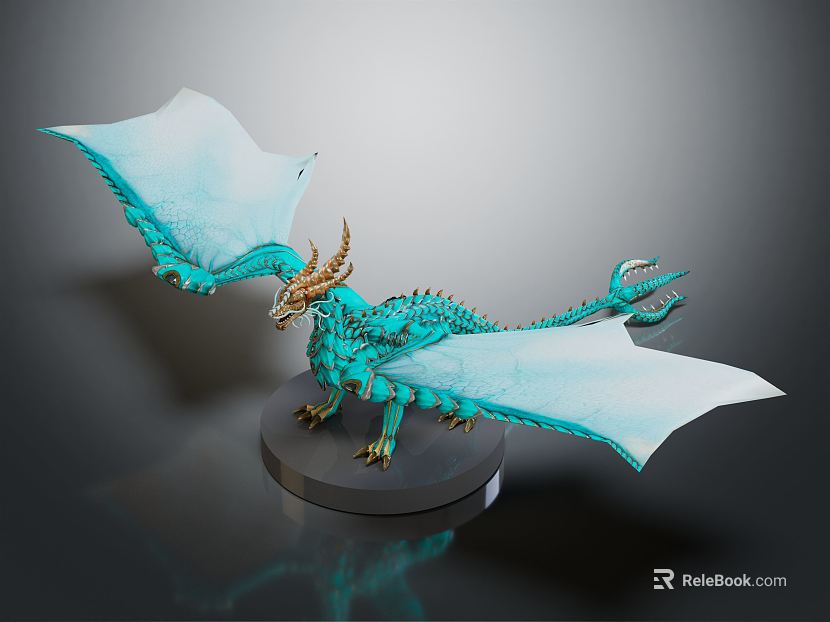 Modern Dragon Pterosaur texture