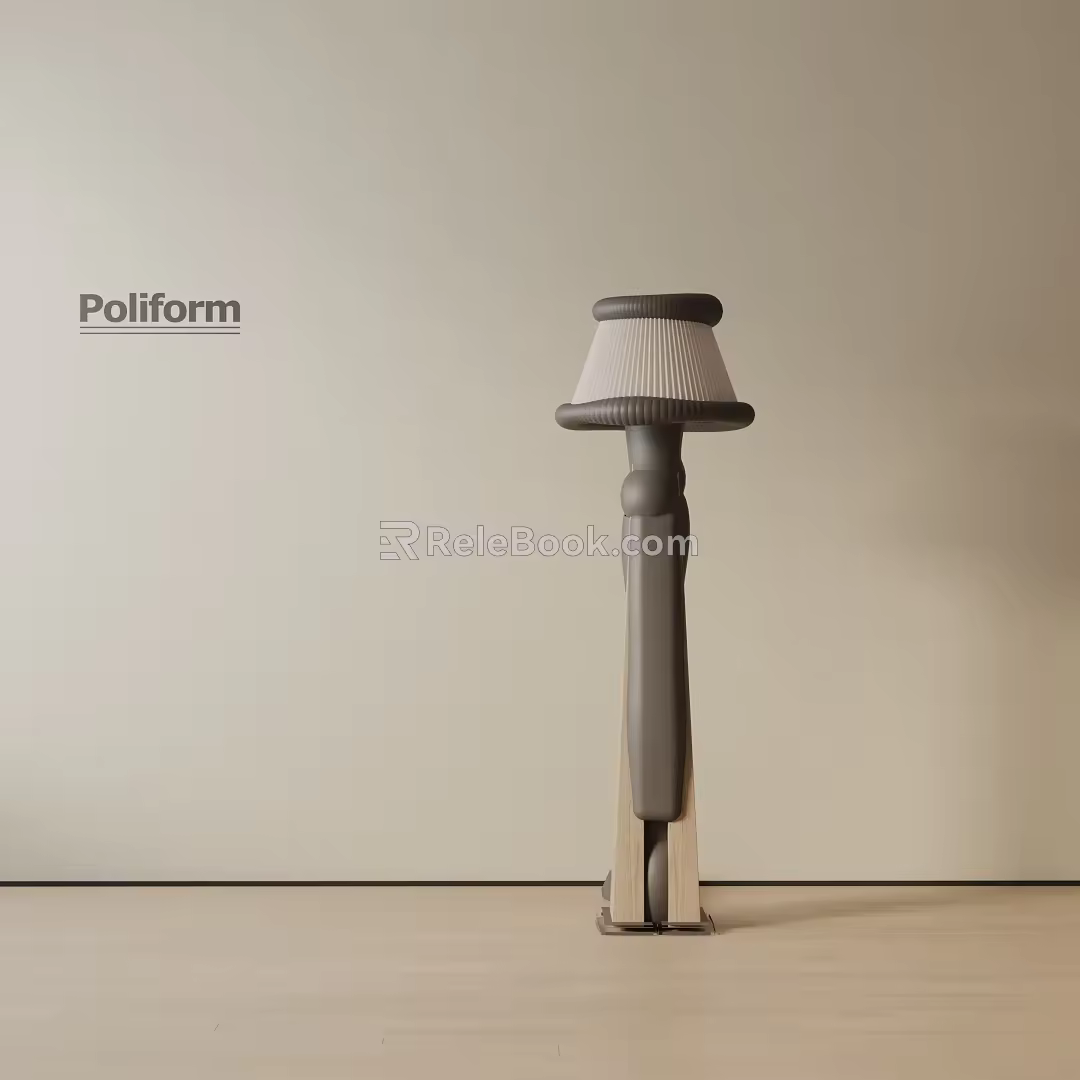 Modern floor lamp 3d model