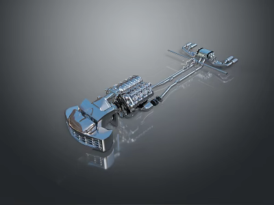 3D Rendered Tire With Intricate Tread Pattern And Steel Hub Design For Vehicles 3d model