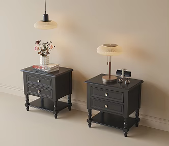 French bedside table lamp bedside chandelier 3d model