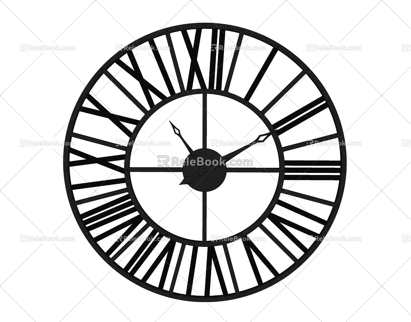 Clock 3d model