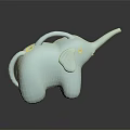 Light Blue Elephant Shaped Watering Can for Daily Household Gardening Use