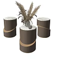 Modern round several sides several 3d model