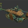 Modern Spacecraft 3d model