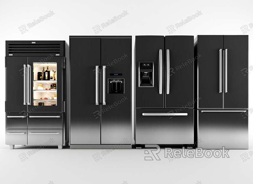 Modern refrigerator refrigerator combination model