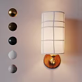 Quiet Ancient Canvas Wall Lamp 3d model
