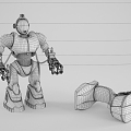 Modern Toys 3d model