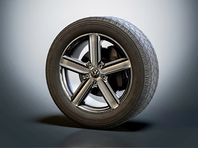 Modern Car Tire With Stylish Alloy Rim And Detailed Tread Pattern Design 3d model Modern Car Tire With Stylish Alloy Rim And Detailed Tread Pattern Design 3d model
