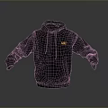Black Hooded Sweatshirt With Front Yellow NE Logo And Classic Design For Daily Use
