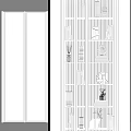Modern Luxury Open Wardrobe With Glass Door And Minimalist Storage Design