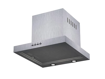 Efficient Stainless Steel Range Hood Essential Kitchen Appliance For Modern Home Cooking 3d model